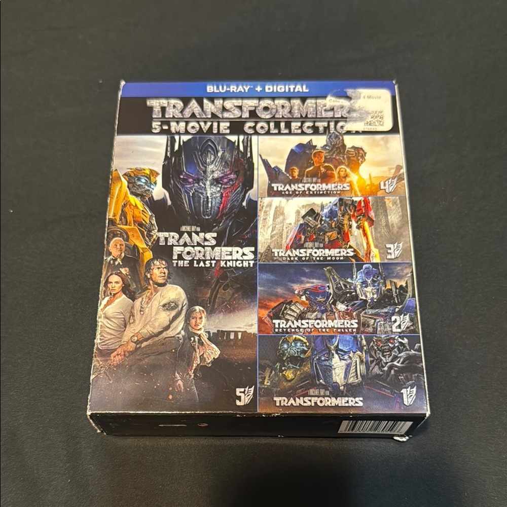 Transformers 5-Movie Collection Blu-ray + Digital